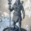 Lord Shiva Standing Idol with Trishul – 5 Inch Mahadev Statue for Home Temple, Desk & Car Dashboard | Premium Resin Shiv Murti | Spiritual Gift for Home & Office
